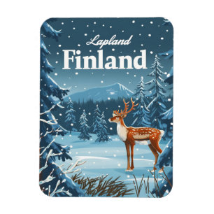 Íman Lapland Finlândia Vintage