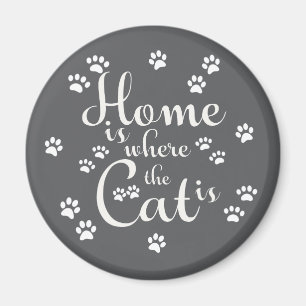 Íman Lar é onde o Gato é pequenas patas