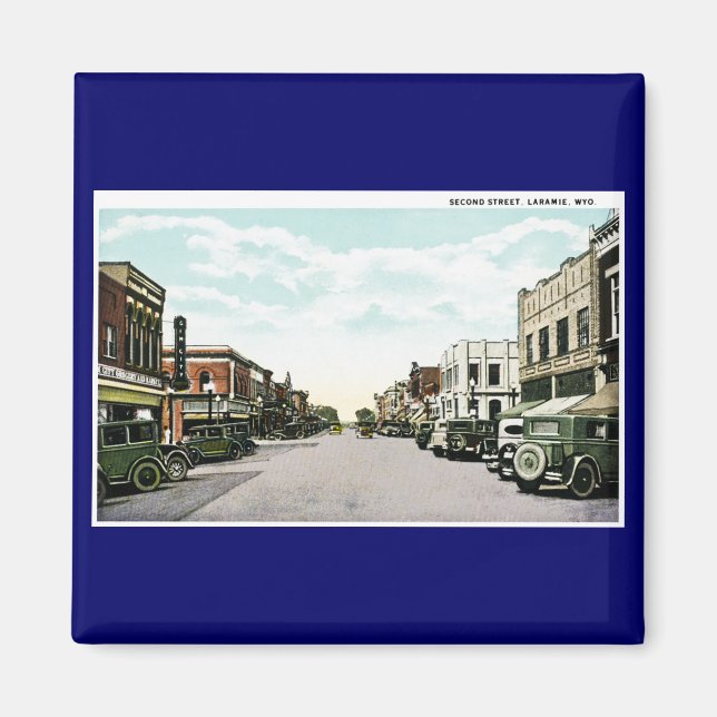 Íman Laramie, Wyoming (Frente)