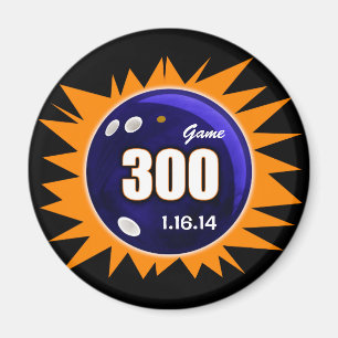 Íman Laranja & azul do jogo 300 perfeito