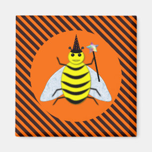 Íman Laranja de Bruxa Mágica de Feiticeira de Hallowee