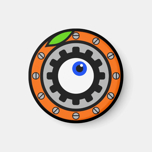 Íman Laranja De Carrinho (Frente)