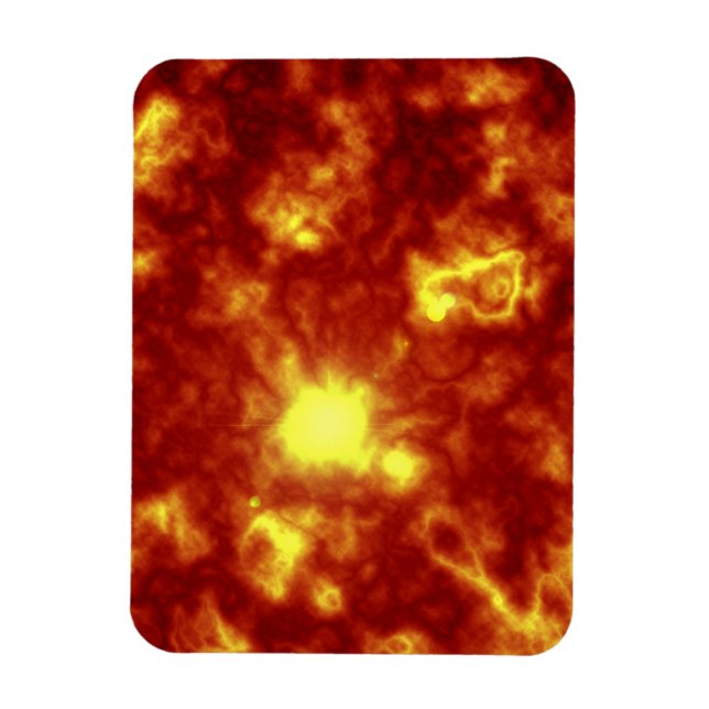 Íman Laranja e Amarelo (Vertical)