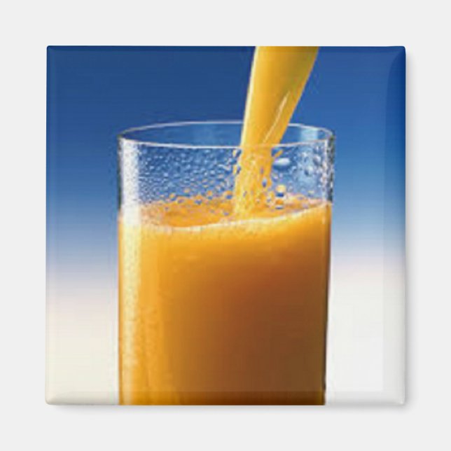 Íman Laranja Juice Magnet (Frente)