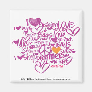 Íman Laranja/roxo dos grafites