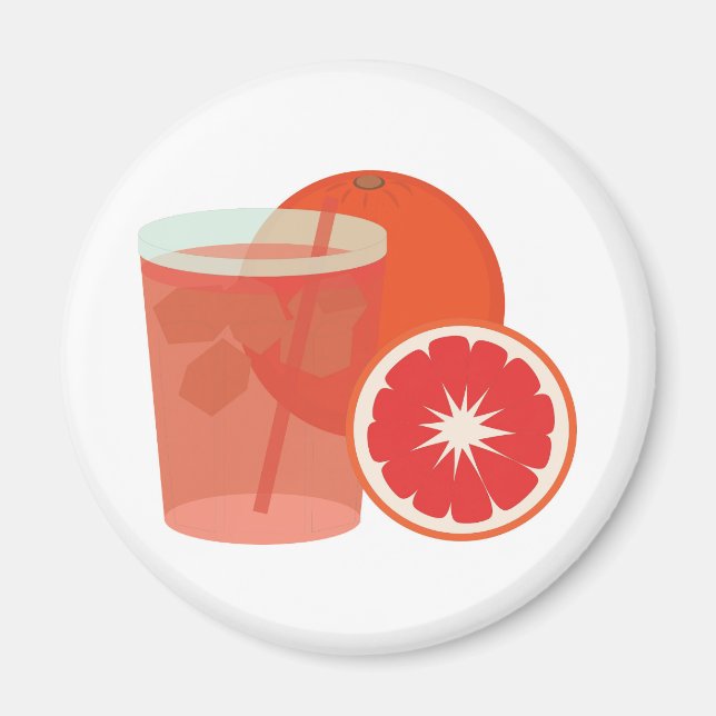 Íman Laranja Sangue (Frente)