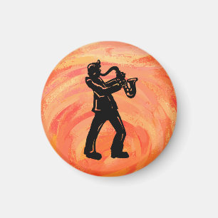 Íman Laranja-saxofone de Nova York Boogie Noite