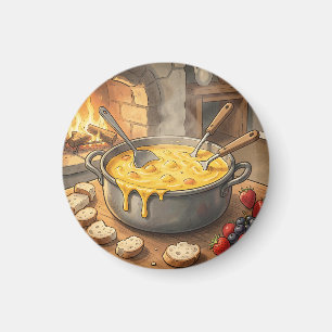 Íman Lareira de Fondue de Queijo Aconchegante