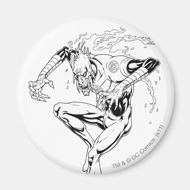 Íman Larfleeze - Agente Laranja 3 (Frente)