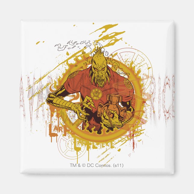 Íman Larfleeze - Agente Orange 14 (Frente)