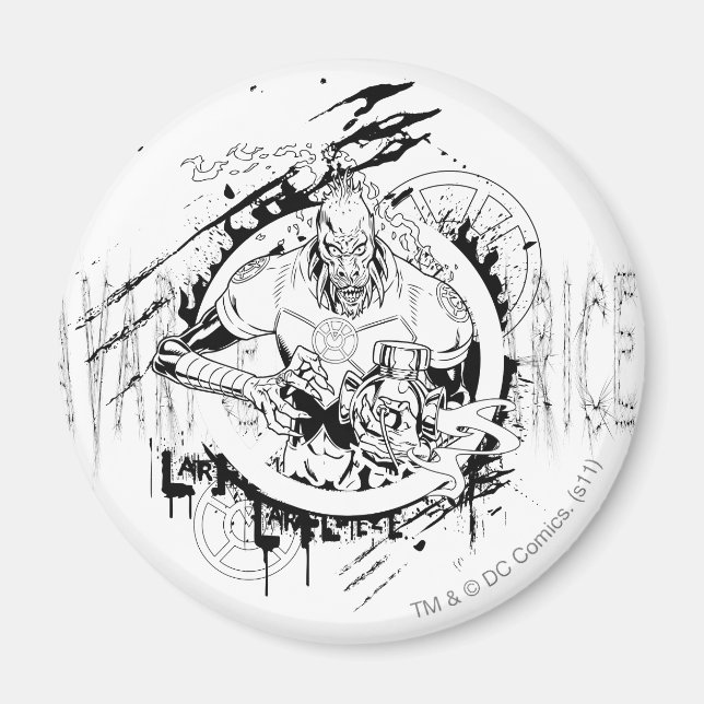 Íman Larfleeze - Agente Orange 15 (Frente)