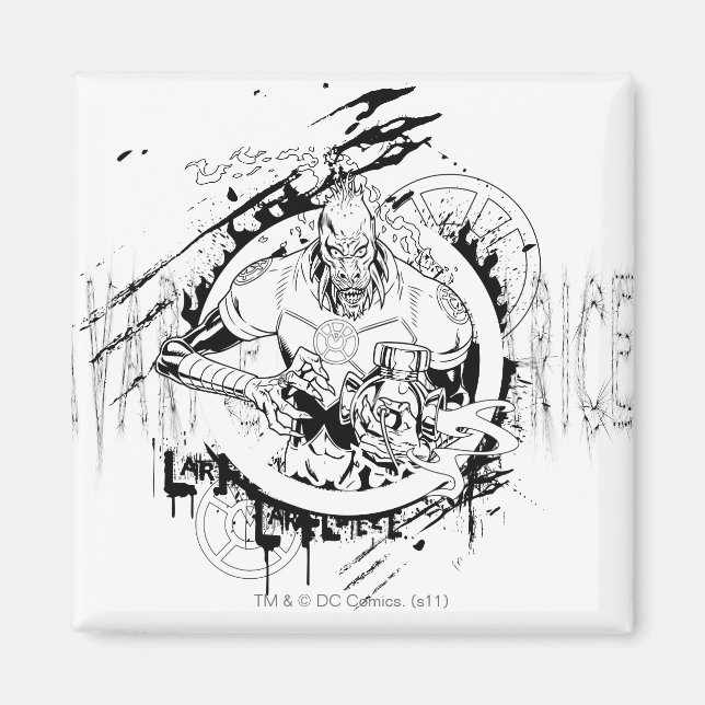 Íman Larfleeze - Agente Orange 15 (Frente)