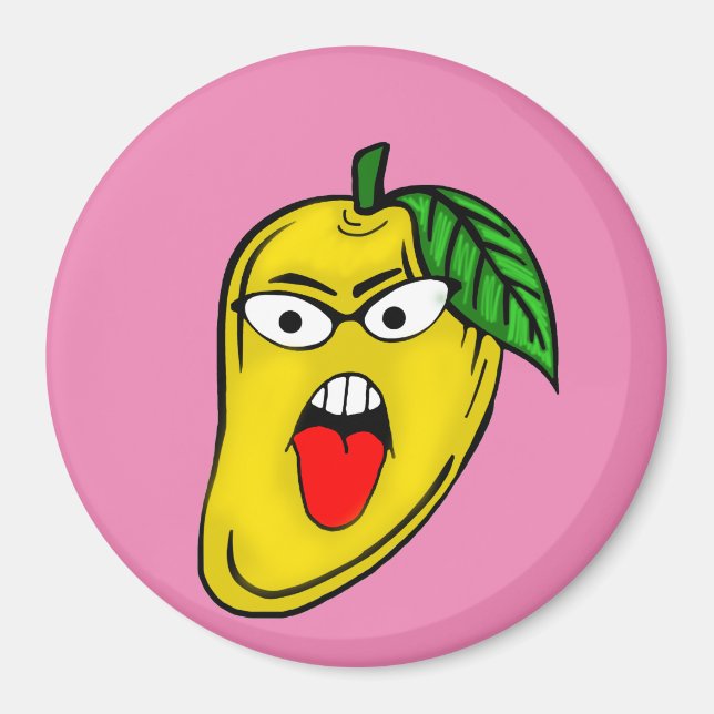 Íman Large, 3 Inch Circle Magnet (Frente)