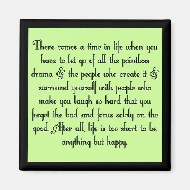 Íman Largue o drama (Frente)