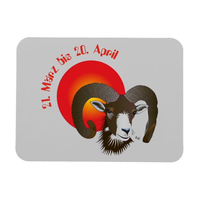 Íman Largura - Magneta de Flexi Premium de Sternzeichen (Horizontal)