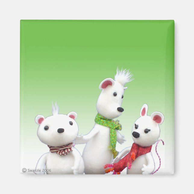 Íman Larry, Barry e Magnet Casado (Frente)