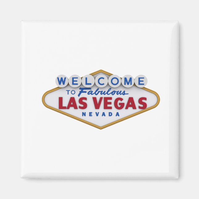 Íman Las Vegas fridge magnet (Frente)