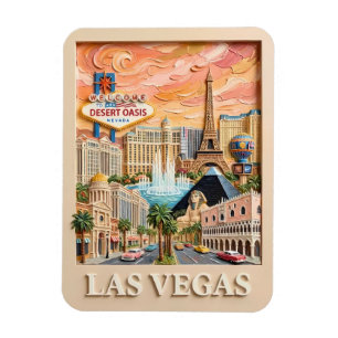 Íman Las Vegas Nevada Impasto Antigos Pontos Turísticos