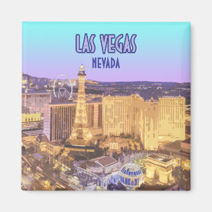 Íman Las Vegas Nevada o vintage da tira