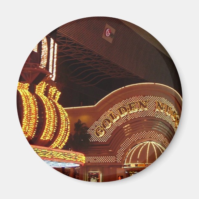 Íman Las Vegas Ouro Nugget (Frente)