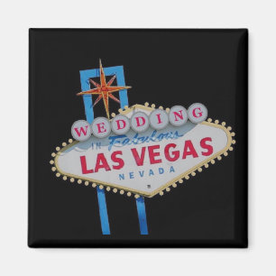 Íman Las Vegas que WEDDING a amostra 1 do ímã