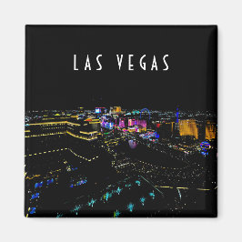 Íman Las Vegas Skyline à noite