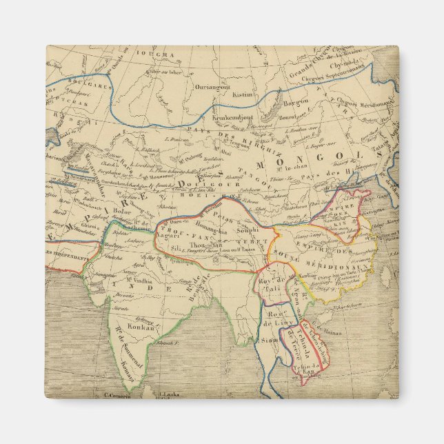 Íman L'Asie, 1220 ap JC (Frente)