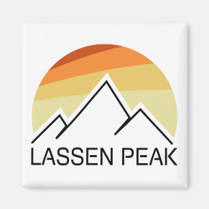 Íman Lassen Peak California Retro