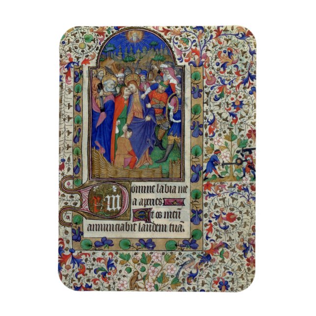 Íman Lat 1156 f.133 O Beijo de Judas, das Horas (Vertical)