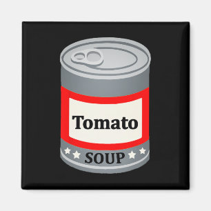 Íman Lata De Tomate Soup Engraçada No Último Minuto Hal