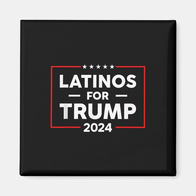 Íman Latinos Para Trump 2024 (Frente)