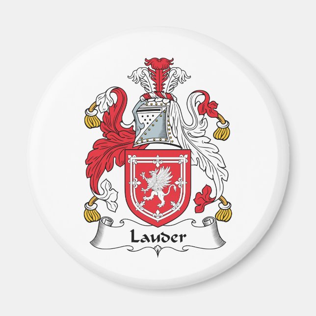 Íman Lauder Family Crest (Frente)