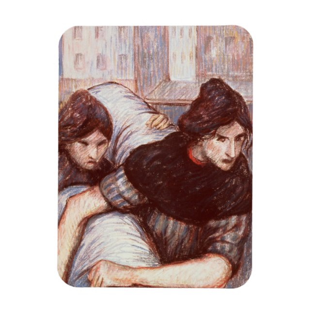 Íman Laundresses, 1898 (pastel em canvas) (Vertical)