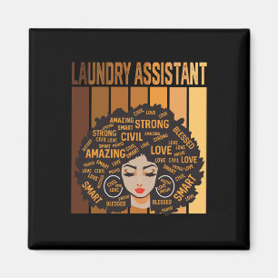 Íman Laundry Istant Mulheres Afro-Americanas Mês da His