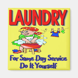 Íman LAUNDRY- Para o mesmo dia, faça você mesmo