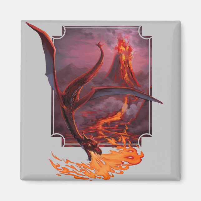 Íman Lava Dragon de Cody (Frente)