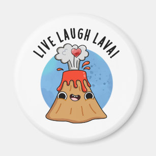 Íman Lava Lava Cute Volcano Pun