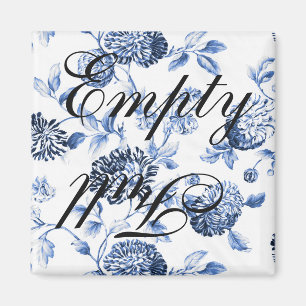 Íman Lava-louça azul de Cheio vazia