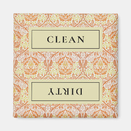 Íman Lava-louça fluorescente de cor laranja