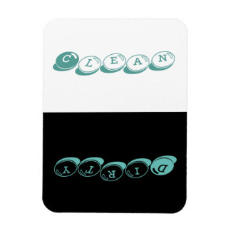 Íman Lava-louça - fonte doce com realces azuis