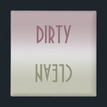 Íman Lava-louça limpa suja<br><div class="desc">Magneta suja/limpa ou aberta/ocupada da máquina de lavar louça. Alerta outros sobre o estado da máquina de lavar louça. Coloque este ímã elegante e moderno na sua máquina de lavar louça para facilitar a sua vida. Vai dizer-lhe se os pratos estão sujos ou limpos. Ele servirá como um lembrete rápido...</div>