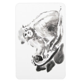 Íman Lava Original Pintura Macaco Ano Zodiano