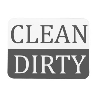 Íman Lavadora de Cinza suja limpa