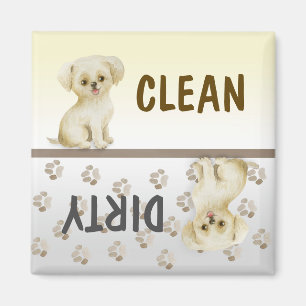 Íman Lavadora de louça limpa e limpa