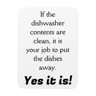 Íman Lavadora de louça limpa? É o seu trabalho!