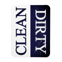 Íman Lavadora de louça suja e limpa