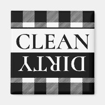 Lavadora de Xadrez de búfalo, branca, suja e limpa