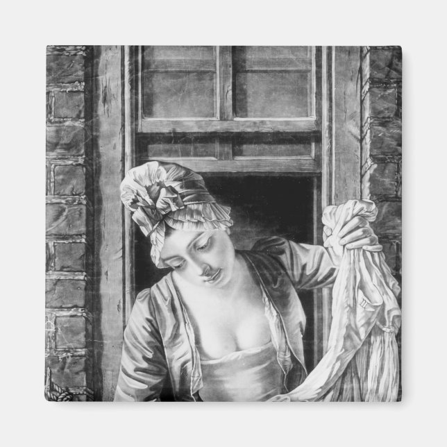 Íman Lavagem por lavagem de mulheres (Frente)