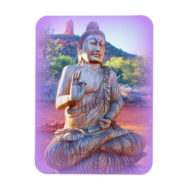 Íman lavanda aura buddha (Vertical)