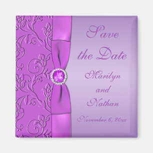 Íman Lavanda e ímã roxo do favor do casamento